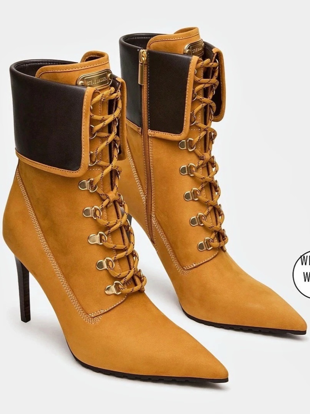 Steve Madden Lace-Up Bootie